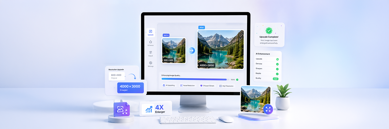 Best Free Image Enlarger Tool to Make Photos Bigger Online