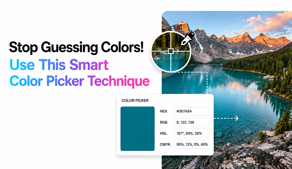 Stop Guessing Colors! Use This Smart Color Picker Technique