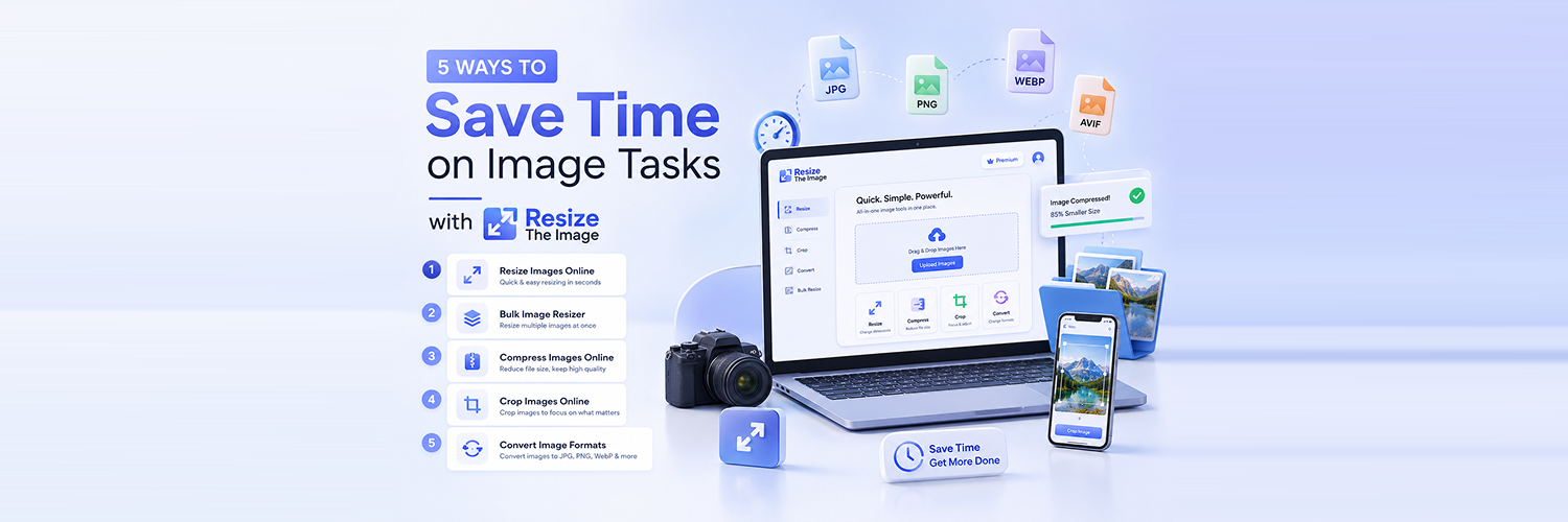 5 Ways to Save Time on Image Tasks with Resize The Image